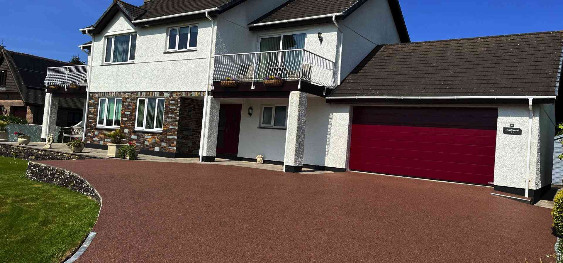 Header porto fino resin bound driveway camelford cornwall
